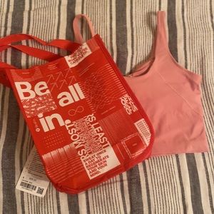 Lululemon align tank pink puff